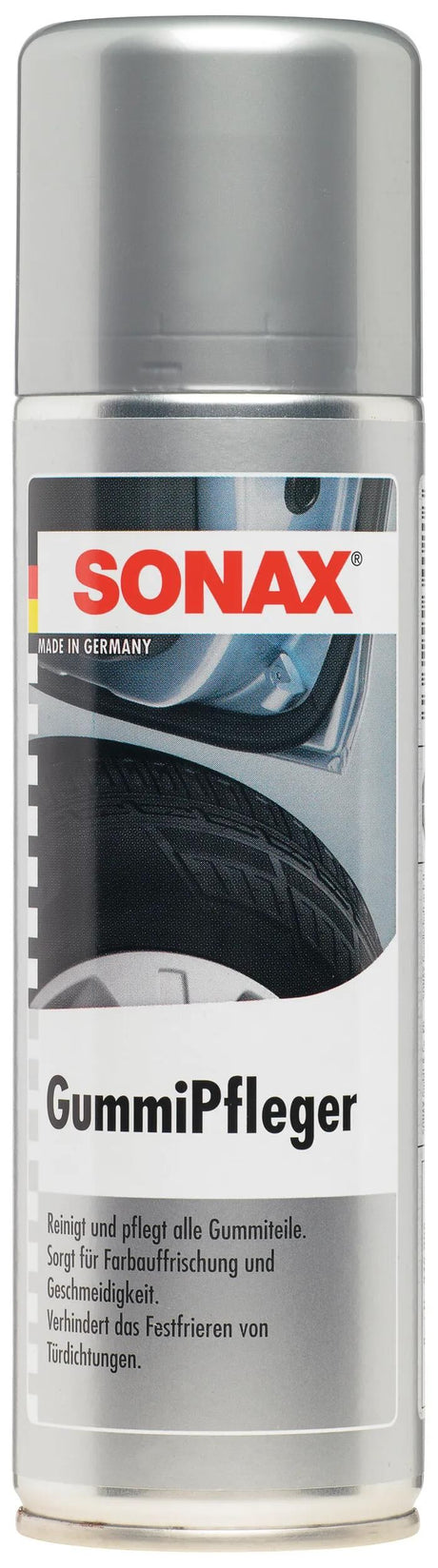 Produit d'entretien du caoutchouc Sonax Produits d'entretien du caoutchouc Gummipfleger 300 doses en spray