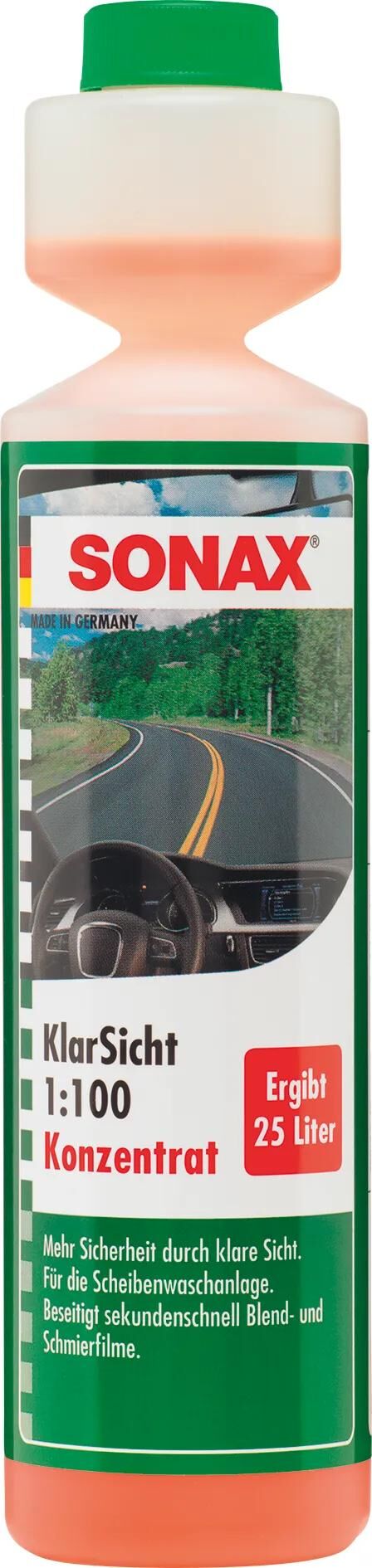 Sonax nettoyant pour vitres transparent 1:100 transparent 250 ml