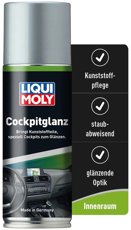 Liqui moly entretien du carénage brillant de carénage brillant de cockpit 200 ml contenu de la boîte 200 ml