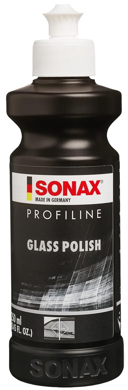 Sonax polissoir pour vitres tube de vernis pour verre 250ml