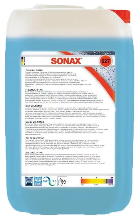 Sonax nettoyant multistar sx nettoyant multistar 25l