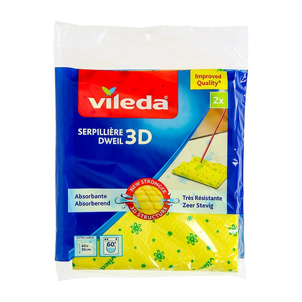 VILEDA VILEDA ULTRA FRAIS MIL 60X50 CM 2 PIÈCES