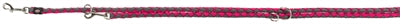 Trixie Dog Leash Cavo Justerbar Fuchsia Gray