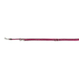 Trixie cavo laisse pour chien réglable gris fuchsia