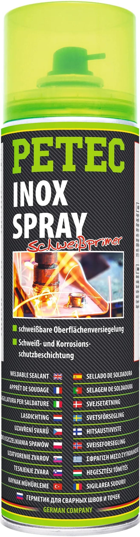 Petec Spray de protection contre la corrosion pour acier inoxydable Spray pour acier inoxydable 500 ml