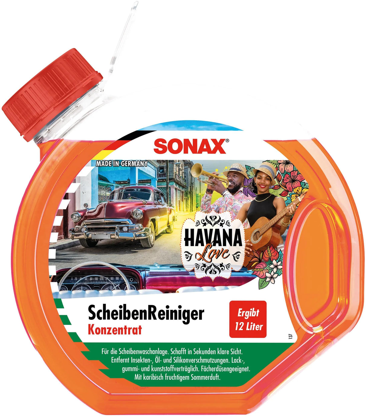 Sonax nettoyant pour vitres nettoyant pour vitres 3l havana love