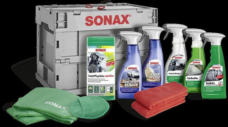 Forfait promotionnel Sonax pflegebox 2022 coffret de soins