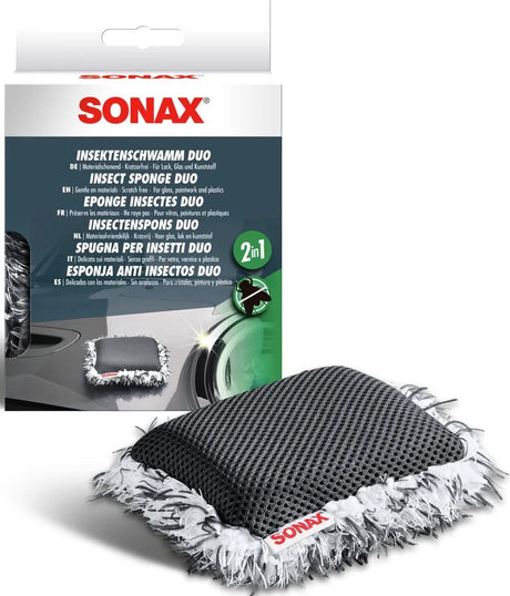 Sonax duo d'éponges anti-insectes duo de mousses anti-insectes