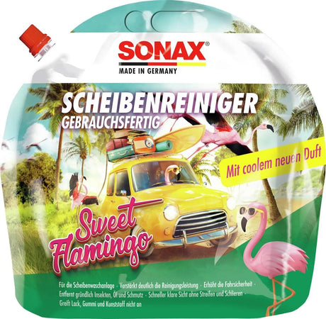 Sonax nettoyant pour vitres nettoyant pour vitres 3 l flamant doux