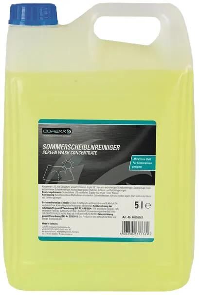 Corexx nettoyant pour vitres été disque taux été 5 l