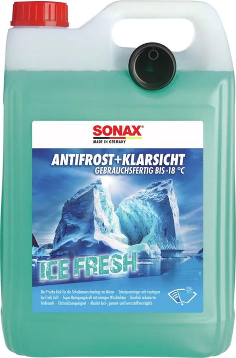Sonax protection antigel pare-brise antigel clearsight . antif.clear view 5 l -18c glace fraîche