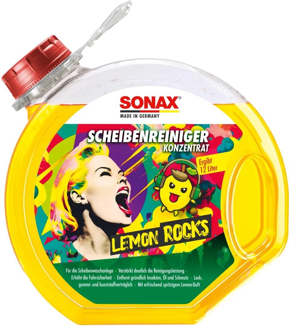Sonax nettoyant vitres disque taux concentré 3 l citronniers