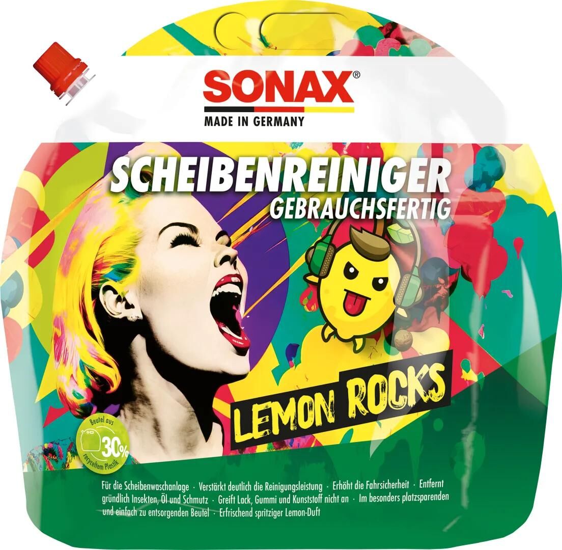 Sonax nettoyant pour vitres nettoyant pour vitres 3 l citronniers