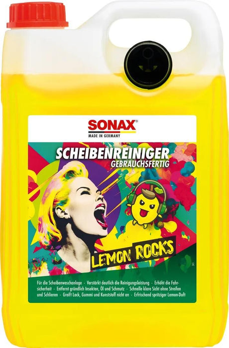 Produit chimique nettoyant pour vitres Sonax no. disques 5 l de citronniers
