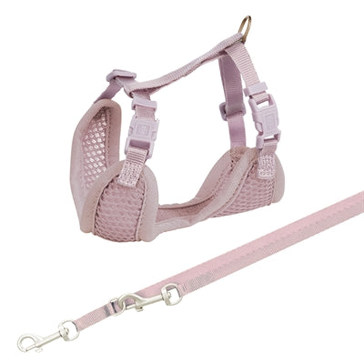 Trixie harnais pour chiot junior doux avec laisse lilas