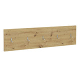 Rack de manteau mural FMD 108.9x1.5x28.1 cm Couleur de chêne artisanal