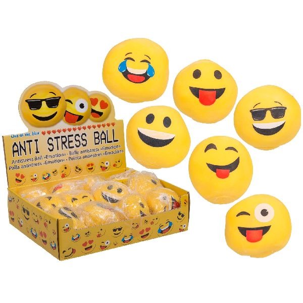 Palla da stress da emoticon di base