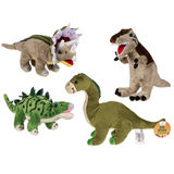 Dinosaure en peluche, env. 31cm. 4 assortiments