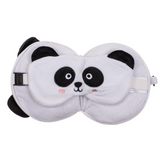 Oreiller de voyage en peluche pour enfants avec masque pour les yeux p