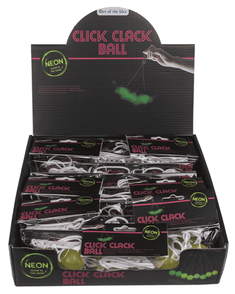 La boule clic-clac Ootb brille dans le noir