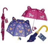 Parapluie pour enfants 3D. d : env. 70 cm. 2 assortis