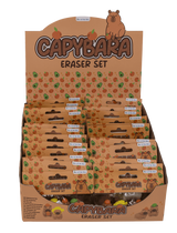 Gommes Dsp capybara. 4 essieux 24 pièces en