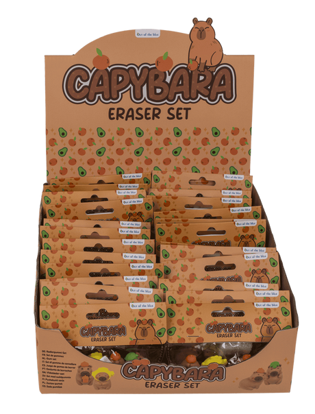 Gommes Dsp capybara. 4 essieux 24 pièces en