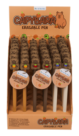 Stylo effaçable Dsp, capybara. 3 culs. 36