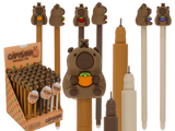 Stylo effaçable Dsp, capybara. 3 culs. 36