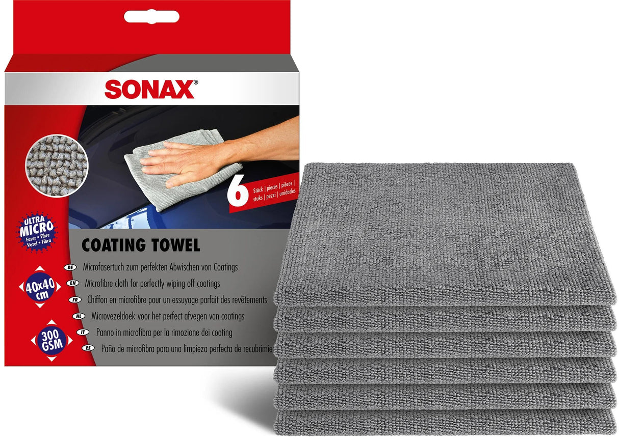 Sonax chiffon en microfibre serviette de revêtement chiffon en microfibre