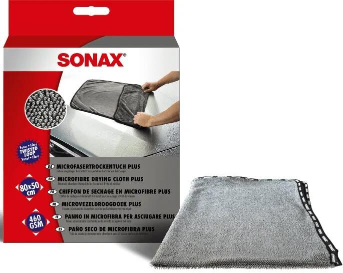 Sonax chiffon en microfibre trockentuch chiffon de séchage en microfibre 1pc. plus