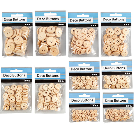 Société créative https: www.ccobby.nl wooden-buttons-d-8-11-15-18-23-mm-440-piece-1-box