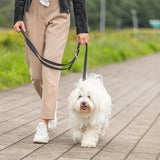 Trixie laisse pour chien premium réglable à deux couches noir