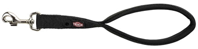 Trixie Dog Leash Premium Short Holder Black