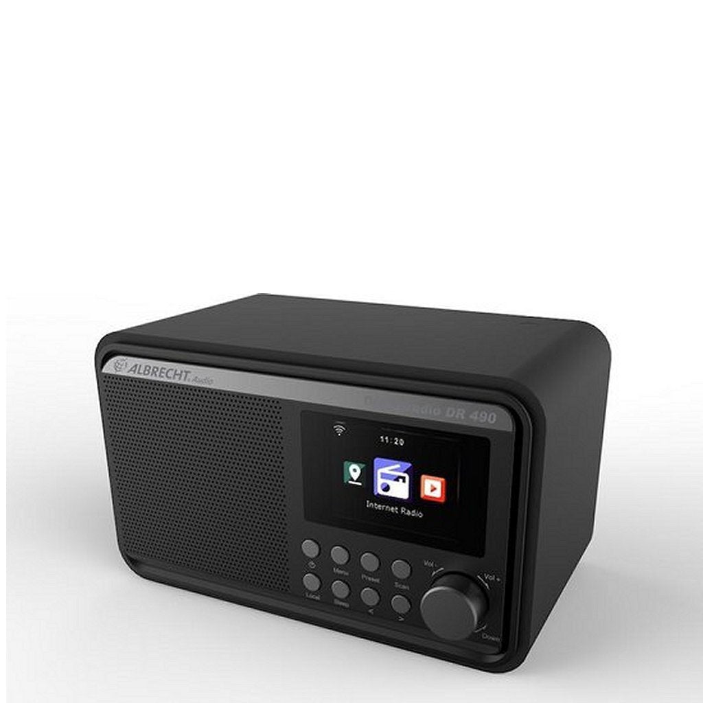 Radio hybride Basic Albrecht DR 490 DAB+ noir