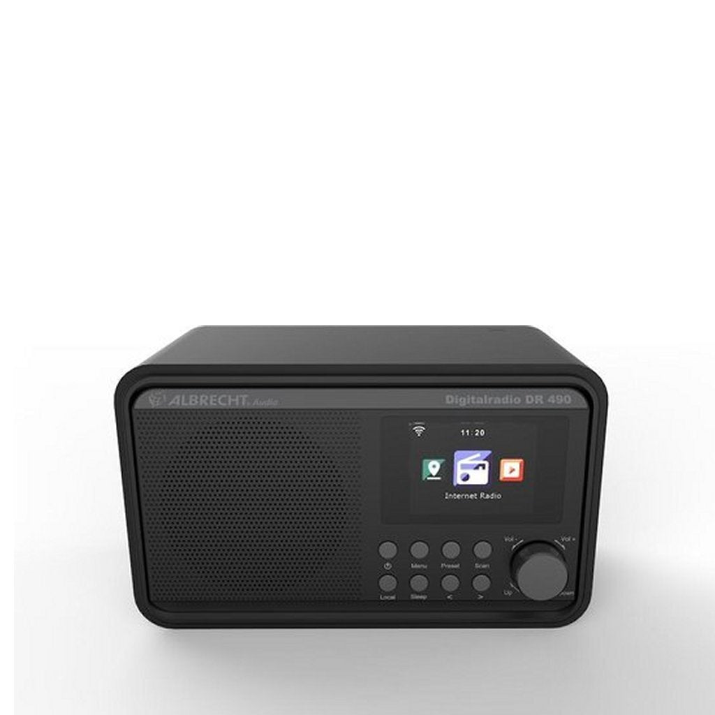 Podstawowy Albrecht 490 DAB+ Hybrideradio czarny