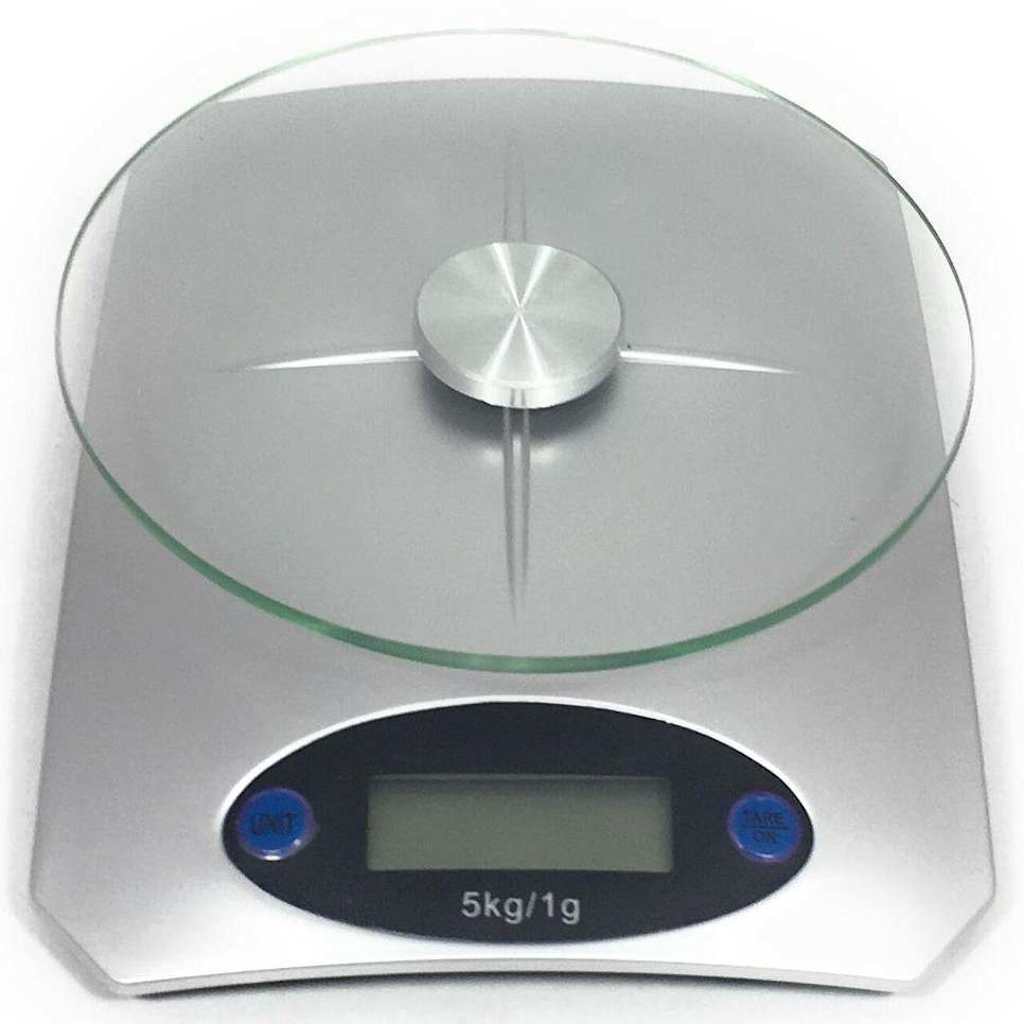 Hi Kitchen Scale Digital Silver Colored