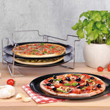 Salut 4 pièces pizza bak set noir