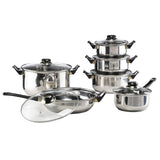 Hi Hi 12-piece Cooking set Stainless steel