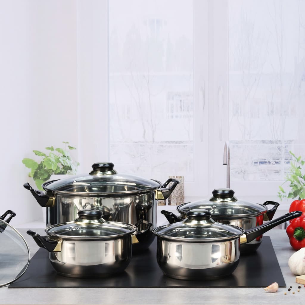 Hi Hi 12-piece Cooking set Stainless steel