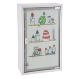 Hi armoire à pharmacie 30x15x50 cm en acier inoxydable