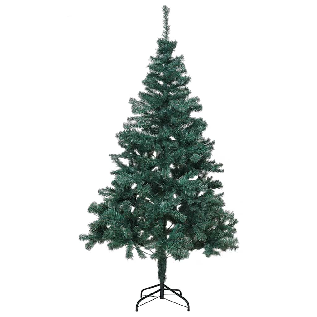Salut arbre de Noël avec standard métallique 180 cm vert