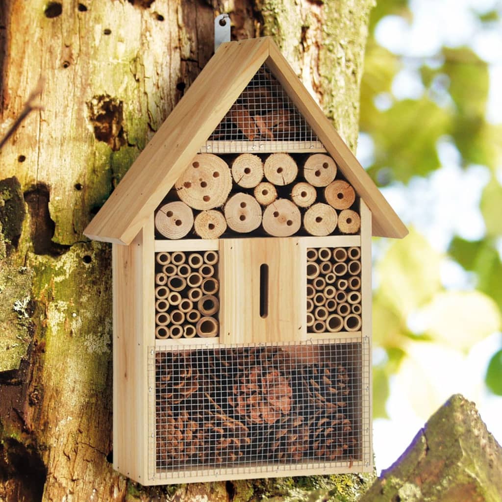 Hej HI INSECTENHOTEL 31X10X48 CM Wood Naturel