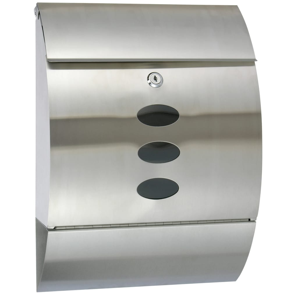 Hi Letter Box 30x12x40 cm en acier inoxydable