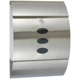 Hi Letter Box 30x12x40 cm en acier inoxydable