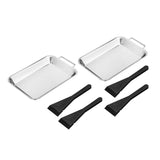 Hi hi bbq grill pancake set 6 st bbq stainless steel