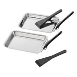 Hi hi bbq grill pancake set 6 st bbq stainless steel