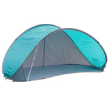 Salut la tente de plage pop-up bleu