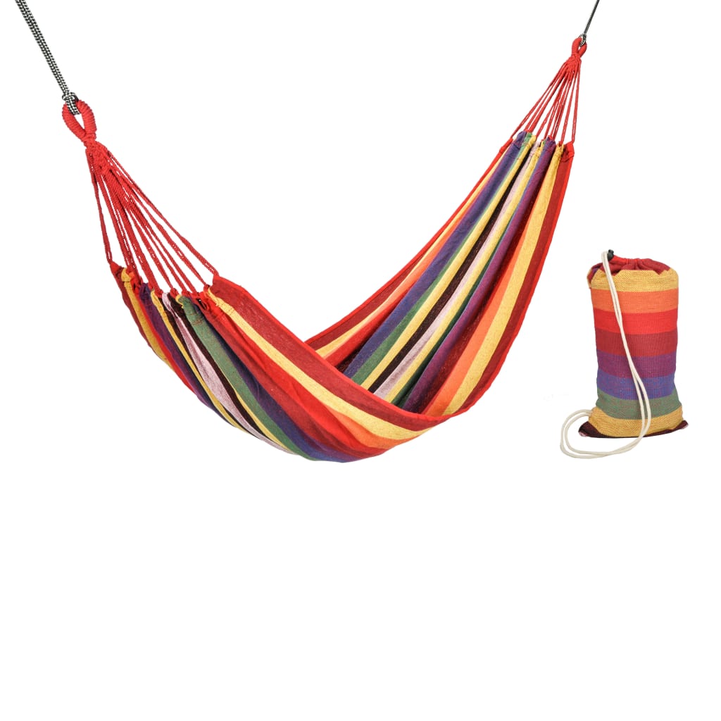 Salut hamac 1 personne multi-colorant