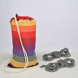 Salut hamac 1 personne multi-colorant